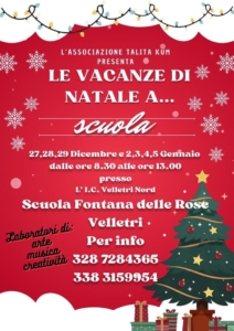 Le vacanze di Natale a scuola